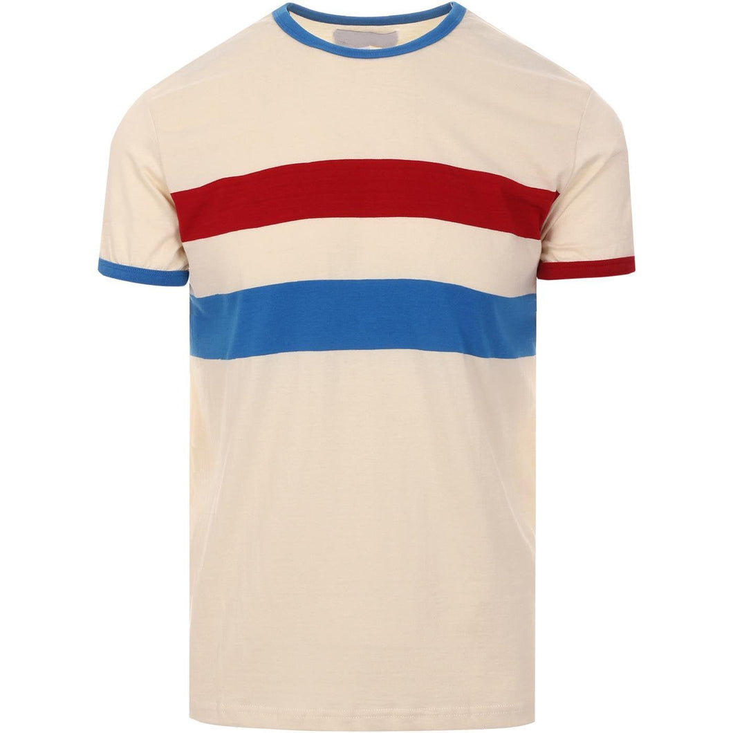 MEN'S RETRO CHEST STRIPE T-SHIRT