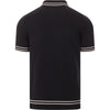 60S BLACK KNIT POLO